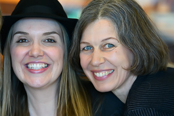 Tanya Stewner und Johanna Krumstroh